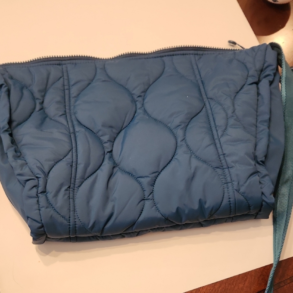 Vera Bradley Blue Quilted Shoulder Bag